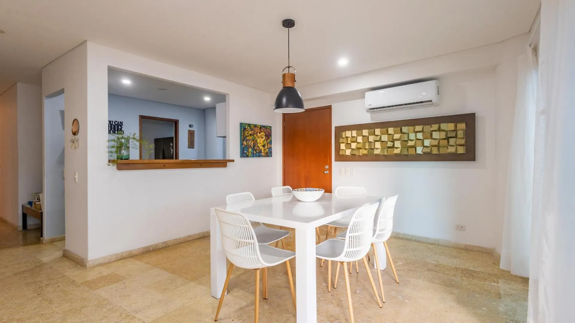 Apartment Ferienwohnung Luxury 3Br Apto. Salida A Playa Piscina Jacuzzi Cartagena
