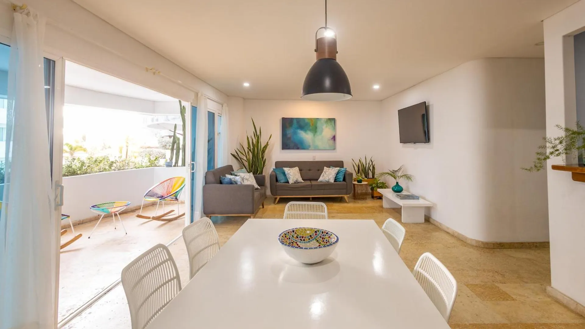 Ferienwohnung Luxury 3Br Apto. Salida A Playa Piscina Jacuzzi Cartagena  Apartment